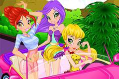Современные Феи - Winx Girls Racing Fashion
